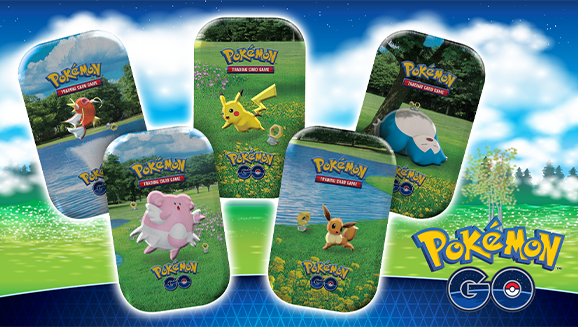 Pokemon GO Mini Tins - Set of ALL 5